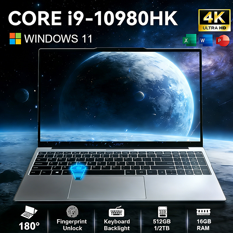Gaming Keyboard 2026 - 2026年型 15.6インチ Intel Core i9-10980HK 搭載ゲーミングノートパソコン、IPS