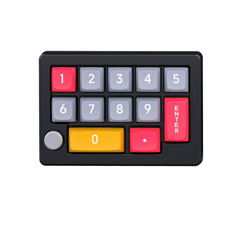 Gaming Keyboard Hot Swappable - リアルメカニカルRGBホットスワップ対応マクロ機能搭載ノブ付き有線メカニカルゲーミングキーボード カラフル