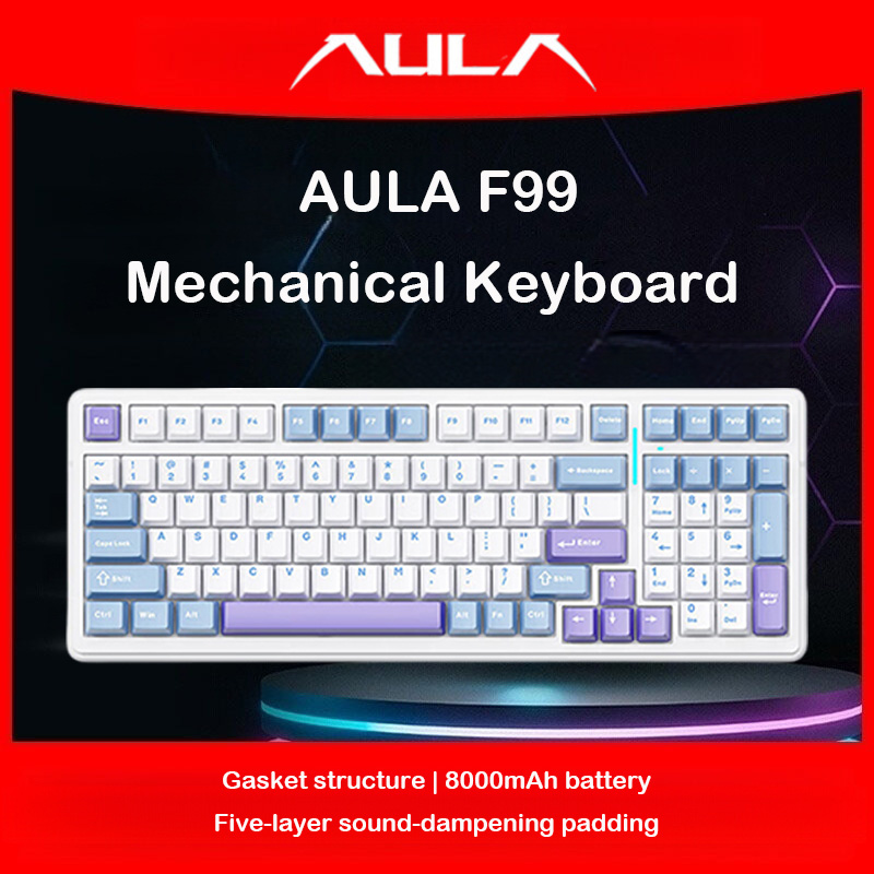 AULA F99 メカニカルキーボード。トリプルモード（2. - Gaming Keyboard Nearby のレビューと価格